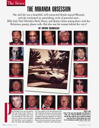 Phone diana ferrari on (02) 9531 0426. The Miranda Grosvenor Obsession Vanity Fair