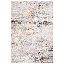 Nuloom odell distressed persian ivory 8 ft. Safavieh Amalfi Cream Gold 8 Ft X 10 Ft Abstract Area Rug Amf572a 8 The Home Depot