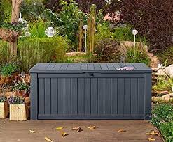 Koll Living Auflagenbox Kissenbox 570 Liter L 100 Wasserdicht L Mit Beluftung Dadurch Kein Ubler Geruch Schimmel L M Aufbewahrung Garten Auflagenbox Kissenbox