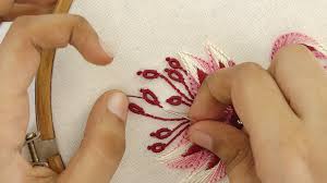 Crewel embroidery hand embroidery patterns flowers hand embroidery videos embroidery stitches tutorial modern embroidery embroidery hoop art hand embroidery designs embroidery ideas embroidery floss crafts. Hand Embroidery Design With Two Threads Diy Stitching Youtube
