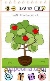 Jika kamu pernah memainkan game brain out atau brain test, game ini memiliki gameplay yang mirip dan tentunya juga tidak kalah seru dengan kedua game tersebut. Level 167 Brain Test