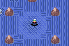 It is located toward the bottom of the desert near mauville along route 111. Pokemon Emerald The Regi Ways