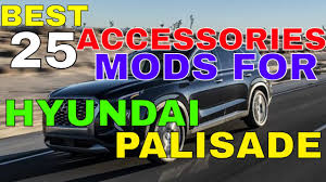 Whether you are looking to simplify your life, protect your vehicle, or impress your friends, there is an ideal accessory waiting to be installed on your vehicle. Accessories Mods For Hyundai Palisade Best 25 You Have Them For Interior Exterior Liners Cross Bars Youtube
