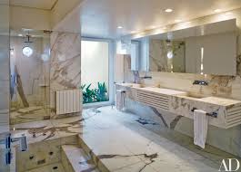 Polished marble floor and wall tile cannot be used on bathroom floors as it will be slippery due to the high gloss. 20 Ways To Incorporate Calacatta Marble Into A Polished Design Scheme Architectural Digest