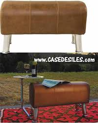 Banc Cheval D Arcons Gymnaste Cuir Alu Petit Mf141 Industrial Furniture Deco Furniture