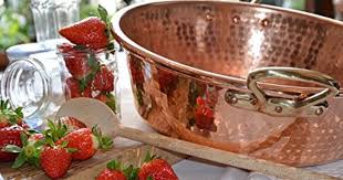 Amazon Com Mauviel Made In France M Passion 2193 36 11 Quart Copper Jam Pan With Bronze Handles Mauviel Jam Pot Kitchen Din Mauviel Jam Pot Copper Kitchen