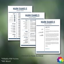 When you are enrolling in university or moving out in new school, academic curriculum vitae is needed to show your interest being enrolled in that particular school; Modern Cv Template Resume Template And Cover Letter Exclusive Fillable Pdf Form Ms Word Template Blank Cv