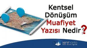 Vergi muafiyeti belgesini almak için vergi dairesi'ne gidilmesi gerekir. Kentsel Donusum Muafiyet Yazisi Nedir Kent Harita Egitim