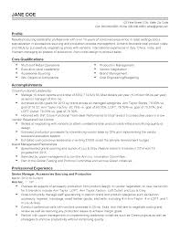 Professional Senior Production Manager Templates To Showcase Your Talent Myperfectresume