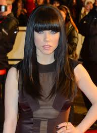 Short inverted bob with long layered bangs. Black Hairstyles With Bangs Beauty Riot