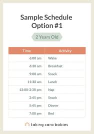 Toddler Nap Schedules for 2, 3, and 4 Year Olds | Taking Cara Babies