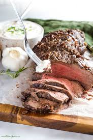 Whisk mustard, butter and 1 cup chopped parsley in medium bowl to blend. Best Ever Marinated Beef Tenderloin The Busy Baker