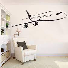 Our collection of nursery wall stickers features an incredible assortment of unique designs, so you'll find that special style you've been looking for. Airplane Wall Decal Airplane Decor Airplane Sticker Aviation Room Decor Travel Agency Decor Nursery Wall Decals Childrens Decor 462es In 2021 Airplanes Wall Decals Aviation Room Decor Nursery Wall Decals