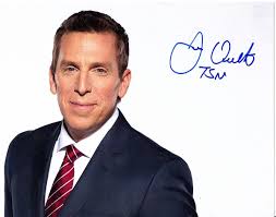 JAMES DUTHIE TSN SPORTSCASTER 8X10 SIGNED AUTOGRAPHED PHOTO COA !