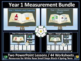 Measurement Year 1 Weight And Volume Bundle White Rose Maths Style White Rose Maths Powerpoint Lesson Year 1 Maths