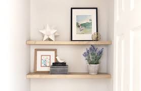 This is another example of a corner shelf, made up of a few tiers, this shelf will lend the room it is mounted inside a simplistic elegance. 12 Diy Floating Shelf Ideas Because Bookcases Are So Last Year Common Cents Mom