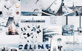 Quote, purple background, purple sky, vaporwave, golden aesthetics. Collage Aesthetic Laptop Wallpapers Wallpaper Cave