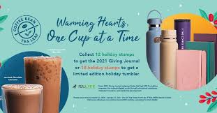The coffee bean and tea leaf. Cbtl Holiday Stamps Starts Today Here Are The Mechanics Manila On Sale