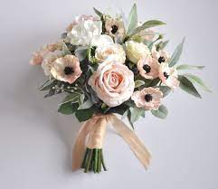 17 piece package, wedding bouquet, bouquet, bridal bouquet, silk bouquet, rustic. Wedding Bouquet Wedding Flowers Bridal Bouquet Boho Etsy Flower Bouquet Wedding Wedding Flower Packages Wedding Flowers Bridal Bouquets