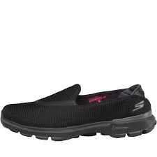 They're great for everyday wear and also great for traveling. Skechers Go Walk 3 Womens Black Online