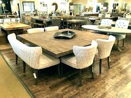 Square Wooden Dining Table And Chairs Amusing Square Wood Dining Room Tables Large Table Seat In 2020 Square Dining Room Table Square Kitchen Tables Dining Room Design