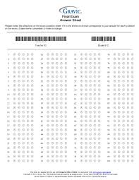 This is just an indicative omr sheet for reference purposes and may not represent the actual omr sheets used during the exams. 100 Question Test Answer Sheet With Barcode Remark Software