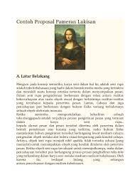 Pameran berperan penting dalam pengelolaan kegiatan pameran seni. Contoh Proposal Pameran Lukisan