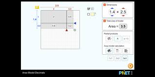 In this area model multiplication video, farmer maslow takes us on a tour of his farm by the sea as he plants his new crops. Area Model Decimals Multiplication Decimals Area Model Phet Interactive Simulations