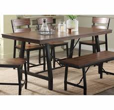 Maybe you would like to learn more about one of these? Mariatu Oak Wood Black Metal Rectangular Dining Table By Acme