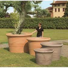 In stock at store today. 40 Large Planters For Trees And Flowers Insteading