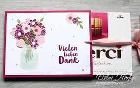 Merci Ziehverpackung Elviras Stempelzimmer Karten Basteln Danke Karten Selber Basteln Briefumschlag Basteln