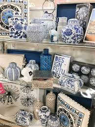 Bed And Bath Homegoods Blue And White Vase Blue White Decor White Decor