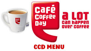 Ccd Menu With Price Cafe Coffee Day Menu With Price