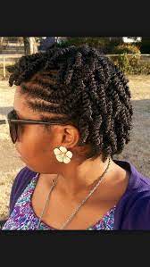 Afro American Short Hairstyles Straight Ponytail Cool Pixie Haircuts 20190314 Natural Hair Twists Flat Twist Hairstyles Natural Hair Twist Out