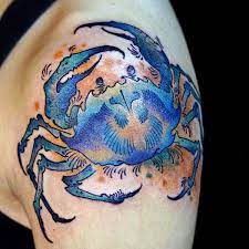 Cut out the shape and use it for coloring, crafts, stencils, and more. Top 79 Crab Tattoo Ideas 2021 Inspiration Guide Crab Tattoo Tattoo Designs Men Cancer Crab Tattoo