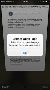 This article describes how to disable or enable safari using the screen time feature on your child's iphone or ipad. How To Unlock Safari From Blocked Safari Com Virus Yoosecurity Removal Guides