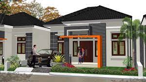 60 Gambar Rumah Minimalis 1 Lantai Tampak Depan Dan Warna Cat Pilihan Desainrumahnya Com