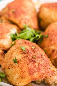 Oct 4, 2020 this post may contain affiliate links · this blog generates income via ads. Air Fryer Chicken Thighs Crispy And Juicy Yellowblissroad Com