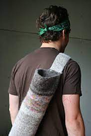 Though there are several yoga tools you can use in your practice, from yoga straps to blocks to great yoga pants, a yoga mat is. Ravelry Felted Yoga Mat Bag Pattern By Joelle Hoverson
