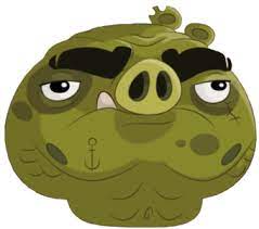 Angry birds chasing pigs stealing eggs. Prisoner Pigs Angry Birds Wiki Fandom