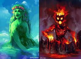 .te trouver (ou loto mamaina toa) je te connais (manatu atu) ils ont détruit ton âme, volé ton cœur copyright : Te Fiti And Te Ka By Akimao Deviantart Com On Deviantart Disney Art Disney Pixar Disney Fan Art