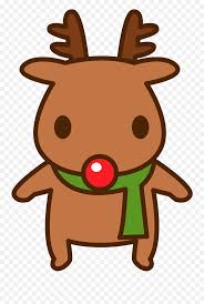 Reindeer stock photos and images. Red Nose Reindeer Clipart Free Download Transparent Png Reindeer Christmas Clip Art Public Domain Emoji Rudolph Emoji Free Transparent Emoji Emojipng Com