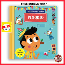 Tonton kisah pinokio yang telah dilengkapi dubbing dan subtittle. Buku Anak Dongeng Favorit Paud Pinokio Boardbook Mekanik Original Bip Shopee Indonesia