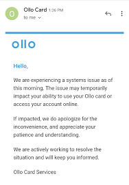 Maybe you would like to learn more about one of these? Ollo Credit Card Suddenly Closed My Account Creditcards