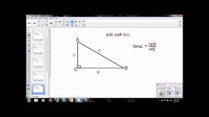 In this lesson we see how to use the trigonometric ratios to solve for . Geometry Lesson 8 3 Trigonometry Youtube