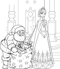 Kind and romantic heroines from fairytale magical worlds are waiting for girls of any age. Christmas Elsa Coloring Page Novocom Top