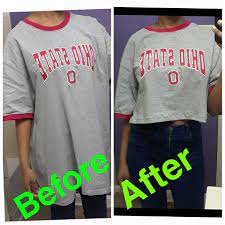 See full list on wikihow.com I Turned An Over Sized Ohio State University T Shirt Into A Crop Top D Osu