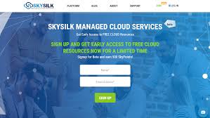 Skysilk Managed Cloud Services Offers A Free Vps To All Users Cloud Services Free Cloud Email Programs