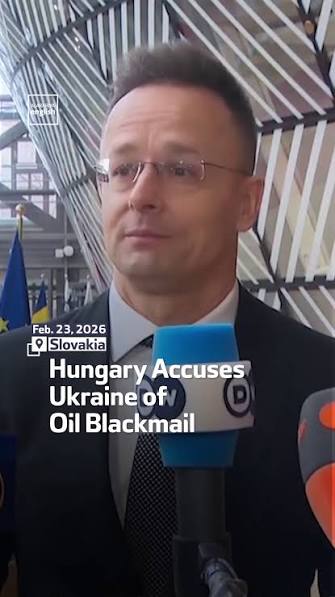 Hungarian Foreign Minister Peter Szijjarto says there is no technical reason blocking Druzhba pipeline flows, accusing Ukraine of making a political decision to pressure Hungary over its stance on ...
