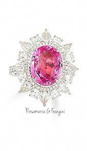 Rosamaria G Frangini High Pink Jewellery A Padparadscha Sapphire And Diamond Ring Pinkdiamondring Pink Jewelry Pink Jewels Pink Diamond Wedding Rings